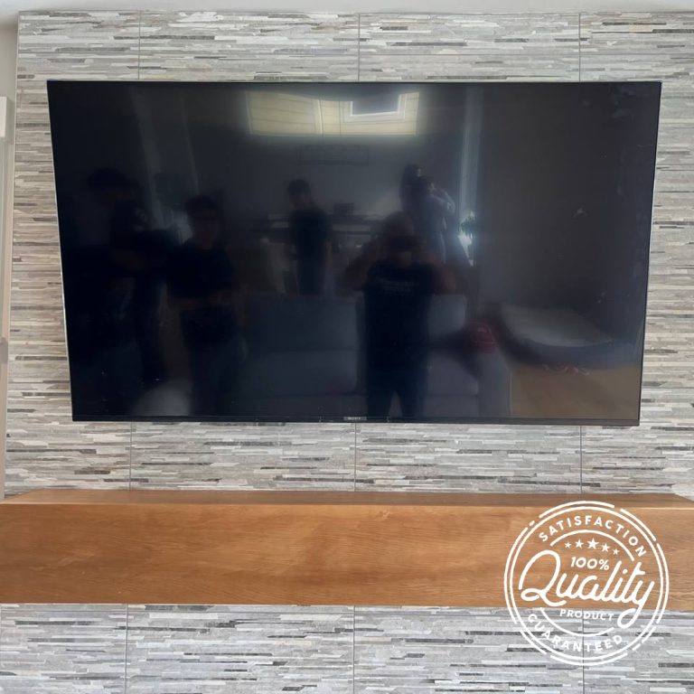 TV mounting on drywall in Tacoma – professional wall installation service